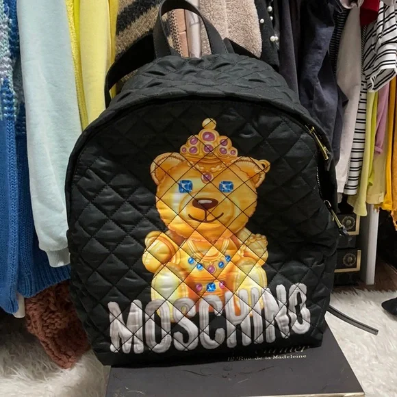 Authentic Moschino backpack s-l400.jpg main image 2